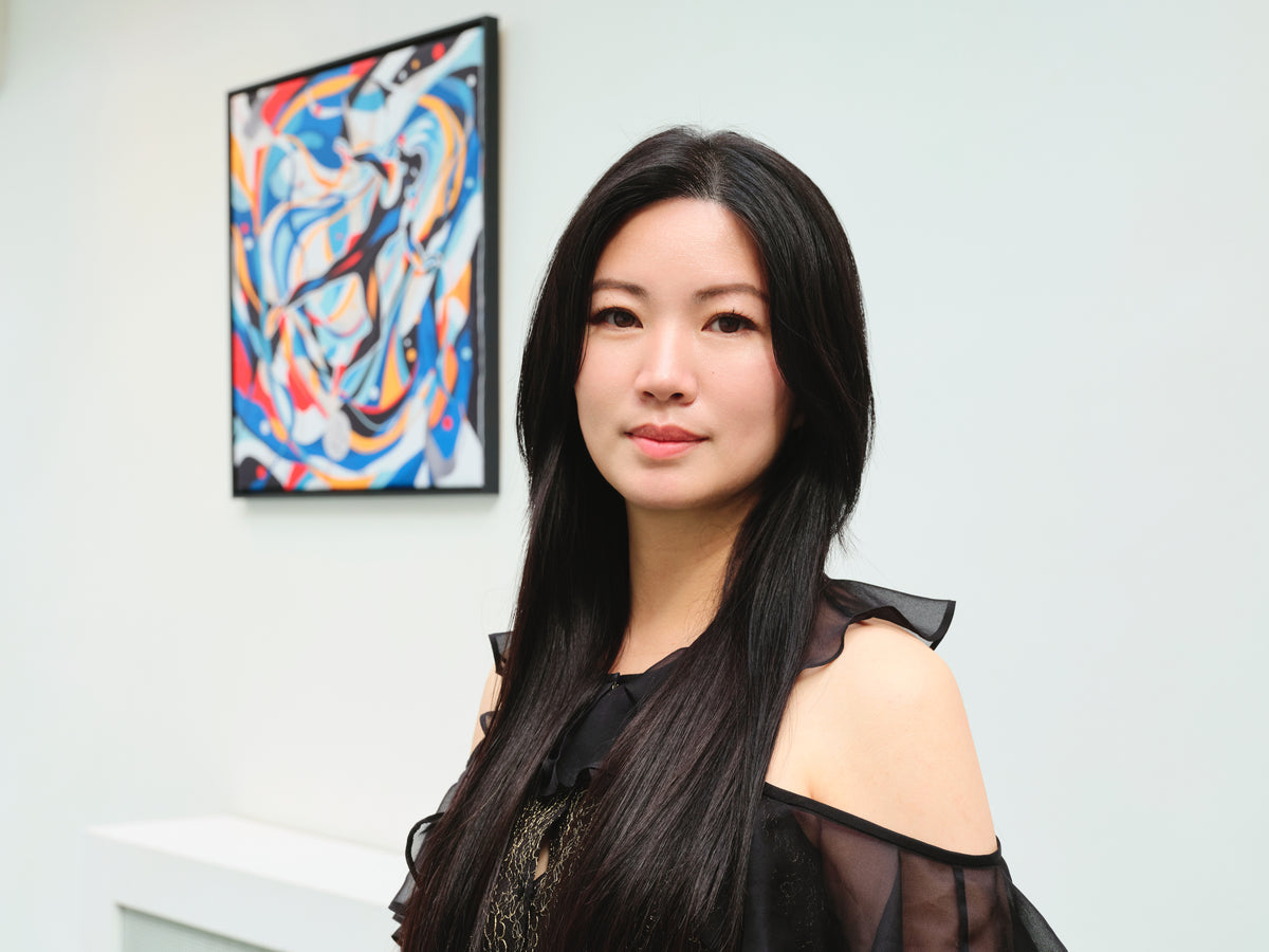« La Danse Sur Soie », œuvre de Minhua LYSANDRE présentée dans le cadre du Label Olympiade Culturelle — Paris 2024.