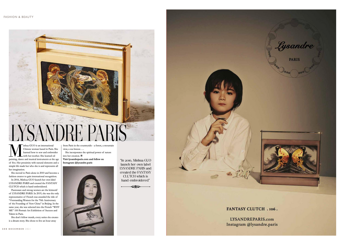 LYSANDRE PARIS — Presse & Magazines.