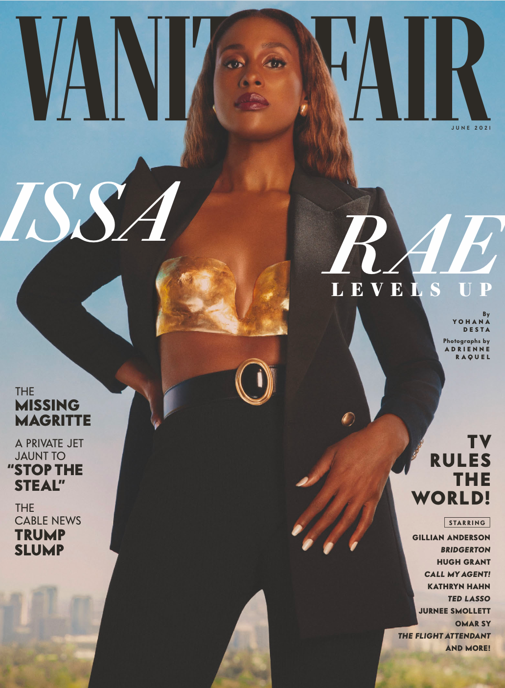 LYSANDRE PARIS dans VANITY FAIR UK — Presse & Magazines.